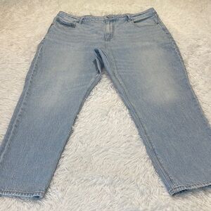 American Eagle Outfitters STRIGID Light Blue Women’s MOM Jeans SIZE 18 S